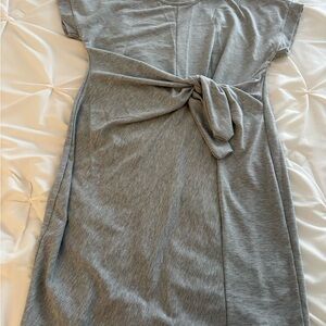 Pink Lily Heather Gray Dress